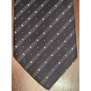 Vitali K Blue Hand Made 100% Microfiber Men’s Neck Tie Made In China